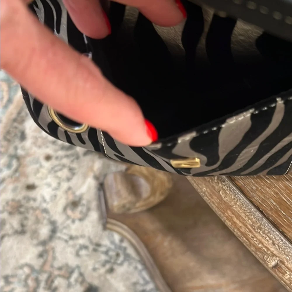 Pet Flys Zebra Print Tote Bag
